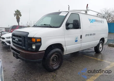 2008 Ford E-250 Commercial/Recreational z USA, uszkodzony, nr VIN 1FTNE24W08DB08558